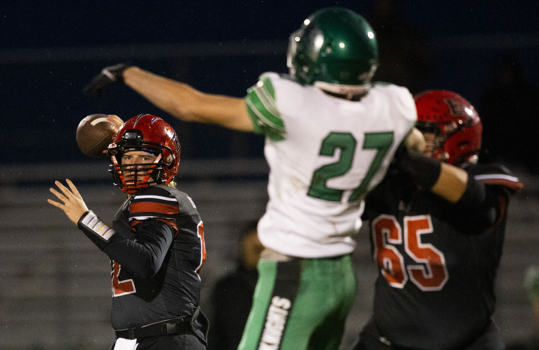 East Valley vs. East Valley-Spokane football